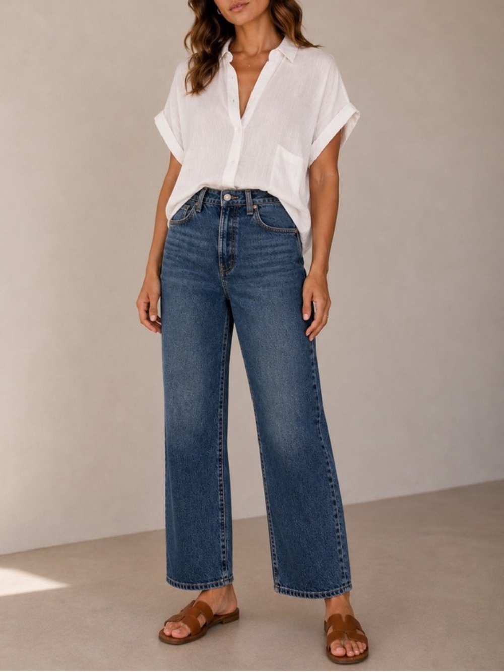 Levi's Premium Ribcage Straight Ankle Jeans
Medium Wash Size 27x27